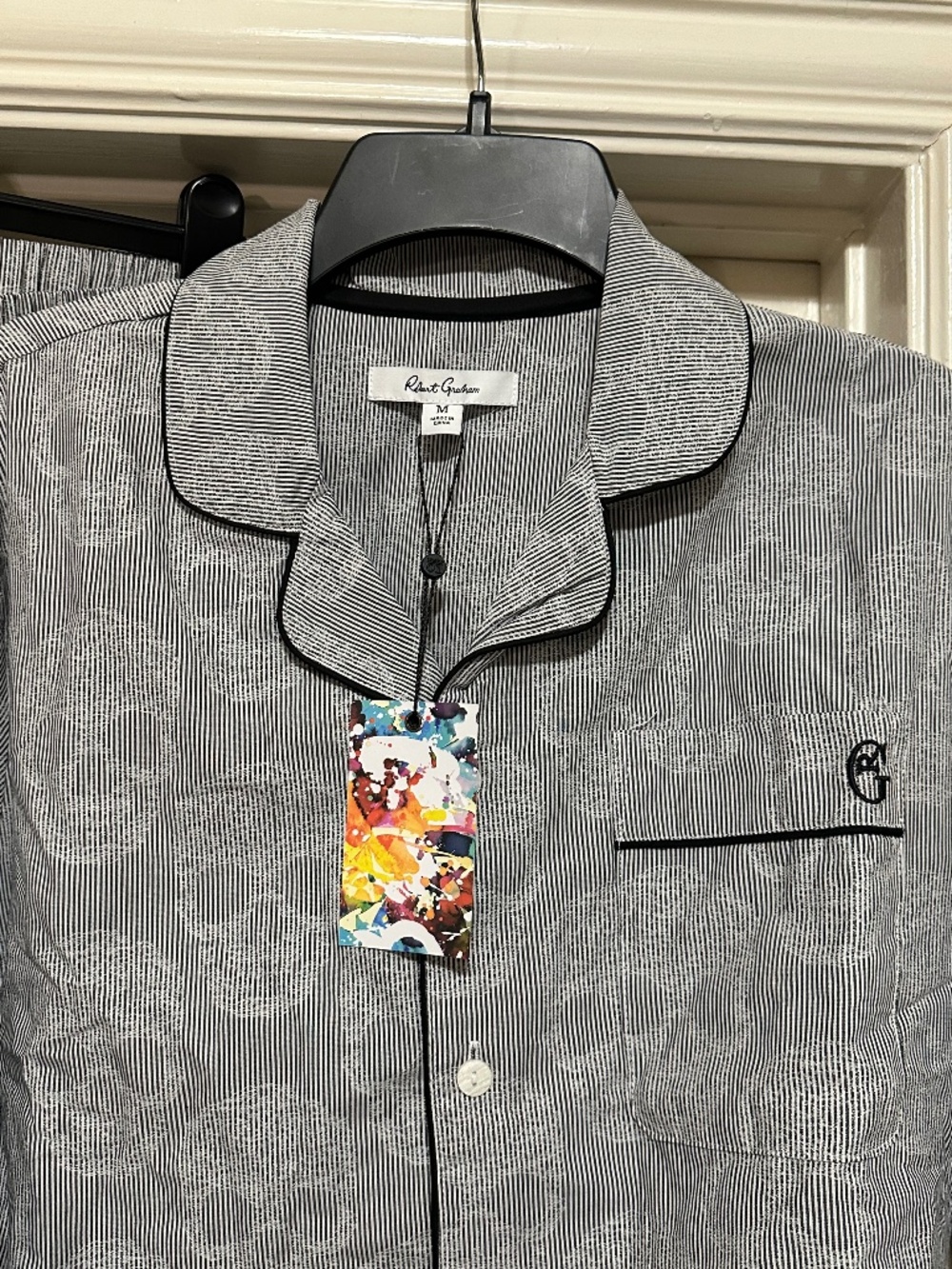 Robert Graham Skull Head Pajamas Set NWT